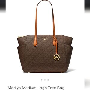 Women's Marilyn Medium Logo Tote Bag
